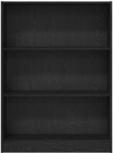 vidaXL Półka na książki Czarny dąb 80 x 24 x 109 cm Płyta wiórowa 4