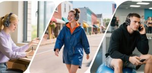 Słuchawki Bezprzewodowe FEEGAR AlphaBeat ANC Nauszne 65H Bluetooth 5.4 Mikrofon 13