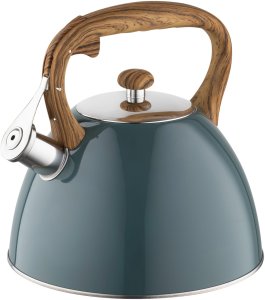 Florina Czajnik nierdzewny Frank 2,5 l, ciemnozielony 2