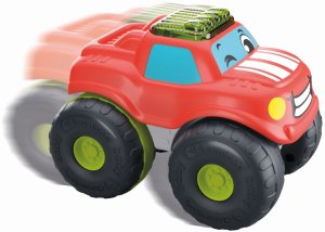 Mašinėlė su garsais ir šviesomis Clementoni Handy, Pick-up, raudona 2