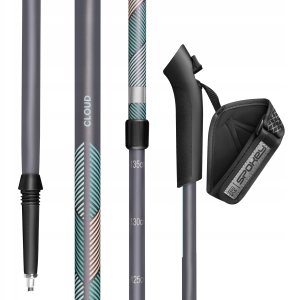 Kije Nordic Walking teleskopowe Spokey CLOUD 4