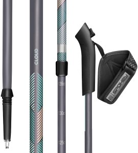 Spokey Kije Nordic Walking teleskopowe Spokey CLOUD 4