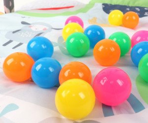 TinyMini JL639-2A Mata edukacyjna 2w1 Kwiat Zoo 12