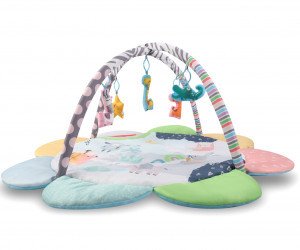 TinyMini JL639-2A Mata edukacyjna 2w1 Kwiat Zoo 2