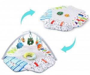 TinyMini JL633-1A Mata edukacyjna 2w1 Świat Maluszka 4