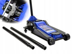 Geko #Podnośnik hydrauliczny niskoprofilowy 3,5T GEKO PREMIUM 95-550mm 44kg (1) 3