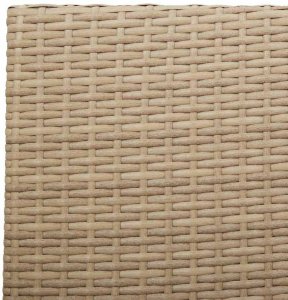 vidaXL Krzesła Ogrodowe 4 pcs Kremowy, brązowy 8