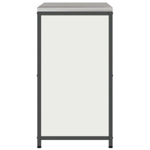 vidaXL Szafka do przechowywania w kuchni Biały 60 x 50 x 92 cm Stal (874983) 2