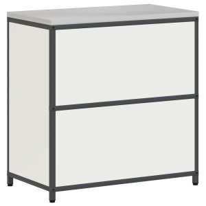vidaXL Szafka do przechowywania w kuchni Biały 60 x 50 x 92 cm Stal (874983) 3