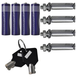 vidaXL Sejf elektroniczny Ciemnoszary 31x20x20 cm Stal 2