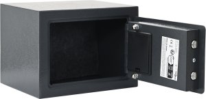 vidaXL Elektroniczny sejf cyfrowy Ciemnoszary 23x17x17 cm Stal 2