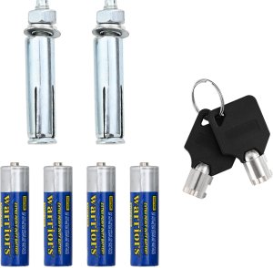 vidaXL Elektroniczny sejf cyfrowy Ciemnoszary 23x17x17 cm Stal 5