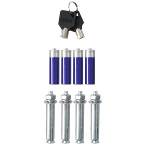 vidaXL Sejf cyfrowy Ciemnoszary 35x31x80 cm Stal 8