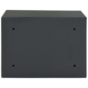 vidaXL Sejf z zamkiem na klucz ciemnoszary 25x35x25 cm stalowy 3