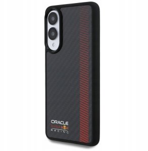 Case Red Bull Real Carbon Fiber Powerbar MagSafe for Samsung Galaxy S25 Edge black 2