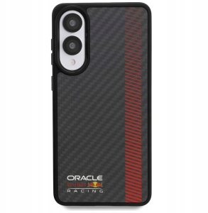 Case Red Bull Real Carbon Fiber Powerbar MagSafe for Samsung Galaxy S25 Edge black 3