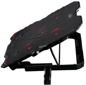 XTRIKE ME Laptop Cooling Pad with Built-in Phone Holder FN-813 Black 4