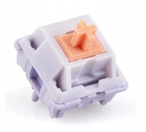 Mechanical keyboard Epomaker RT65 Wisteria Linear Switch grey-white 2