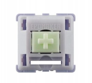 Mechanical keyboard Epomaker RT65 Wisteria Linear Switch grey-white 3