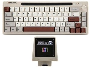 Mechanical keyboard Epomaker RT65 Wisteria Linear Switch grey-white 4