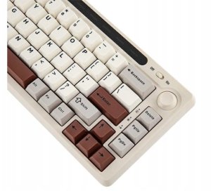 Mechanical keyboard Epomaker RT65 Wisteria Linear Switch grey-white 6