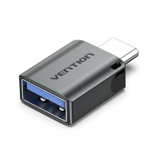 Vention CDQH0 zmieniacz płci / kabli USB C USB A Szary 3
