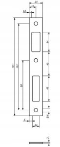 STRIKE PLATE RS03 2