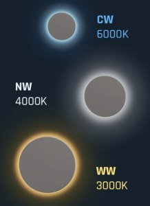 LUMINAIRE OUTDOOR PIATTA 18W CCT IP44 7