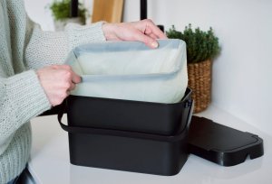 Kosz na śmieci SmartStore BIOWAST BIN BIOWASTE* BLACK 5L 3