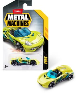 TOY SET CAR METAL MACHINES S1 6708 15