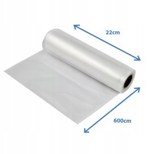 Esperanza EKV00SP1 rękaw foliowy do zgrzewarki próżniowej 22x600cm 4