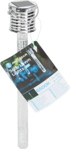 Sopel solarny 19 cm o chłodnym świetle do zawieszenia na roślinności 4