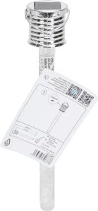 Sopel solarny 19 cm o chłodnym świetle do zawieszenia na roślinności 5