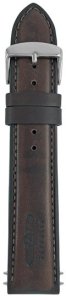 Pasek skórzany Zeppelin brązowy 22 mm 2