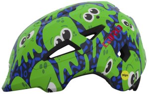 Kask dziecięcy GIRO SCAMP II Rozmiar kasku: XS(45-49 cm), Wybierz kolor: Matte Red Animal 12