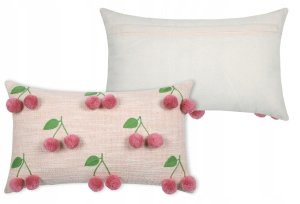 Poduszka ozdobna w wiśnie, CHERRIES, 30 x 50 cm 3