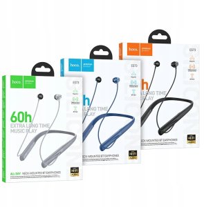 Słuchawki bezprzewodowe douszne Hoco ES64 granatowe (SC) 5