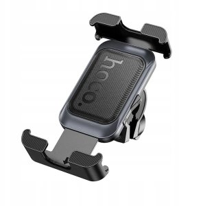Uchwyt na telefon do roweru / motocykla Hoco do kierownicy H82 czarno szary 3