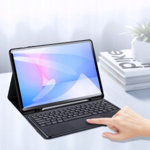 DUX DUCIS etui TK składane z klawiaturą bezprzewodową do SAMSUNG Tab S10 FE Plus czarne 5