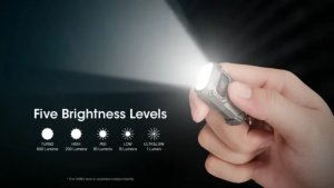 Nitecore Latarka TINI3 600lm Black 11