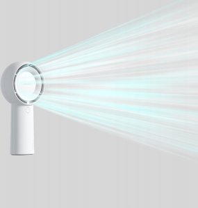 Mini wentylator Jisulife Handheld Fan Life5 Plus 4000 mAh przenośny wiatraczek USB - biały 4