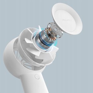 Mini wentylator Jisulife Handheld Fan Life5 Plus 4000 mAh przenośny wiatraczek USB - biały 7