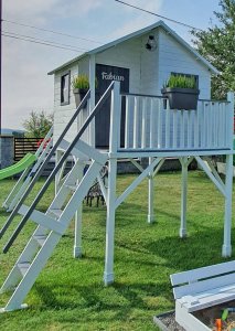 Domek Jerzyk MAX z Platformą Dwie Huśtawki i Ślizg 12