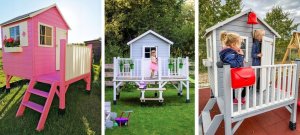 Domek Jerzyk MAX z Platformą Dwie Huśtawki i Ślizg 13