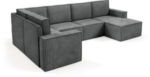 DUŻY Narożnik U2 Modułowy PORTO Kanapa sztruks Sofa poso 115 1