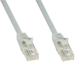 Patchcord Cat6 UTP 1,5m 100% CU szary 2