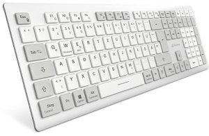 Sharkoon OfficePal K30W weiss DE-Layout Rubberdome 2