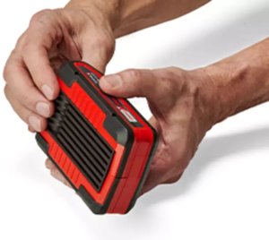 Einhell Akku Power-X-Change Plus TWIN-PACK 18Volt 3,0Ah(rot/schwarz, 2 Stück, ohne Ladegerät) 2