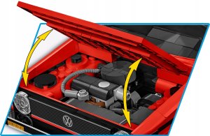 Volkswagen Golf(1974-1983Maßstab: 1:12) 8