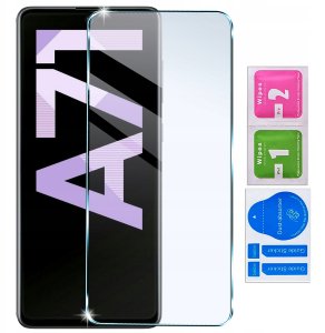krainaGSM Etui do Samsung Galaxy A71 MAGNET WZORY CASE PORTFEL + SZKŁO 9H 7